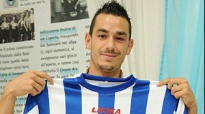 Giuseppe Meloni ai tempi della militanza con la Spal (foto: Il Resto del Carlino)