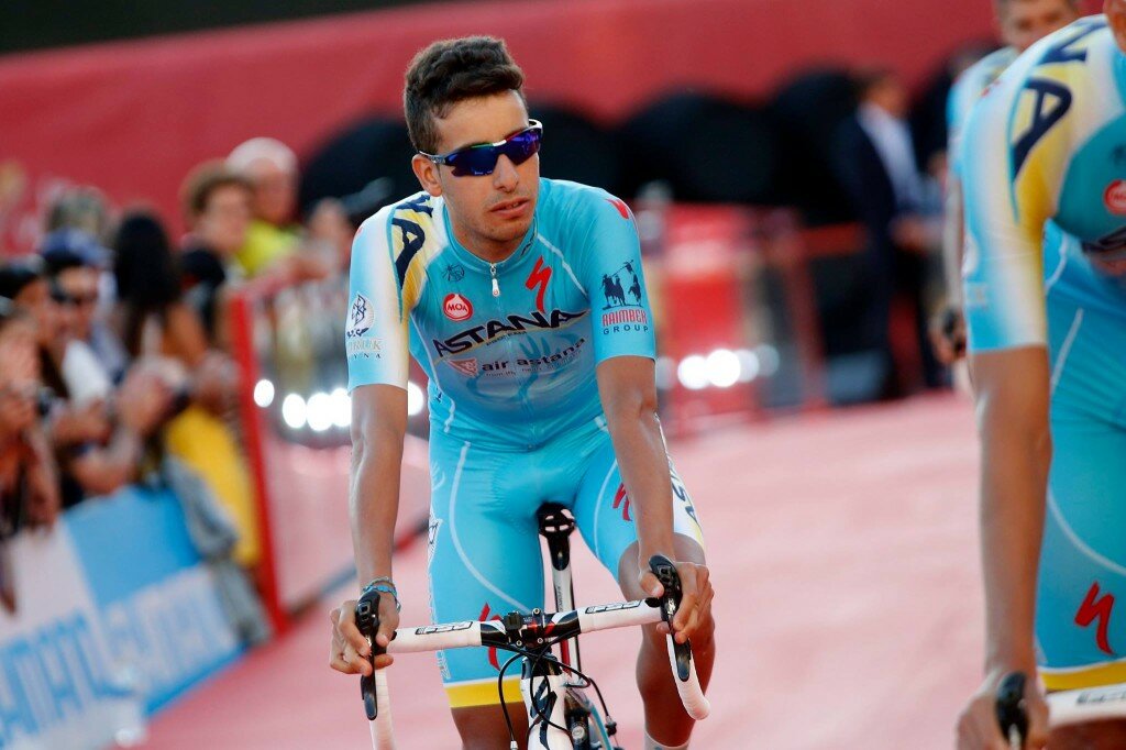 Fabio Aru alla presentazione della Vuelta 