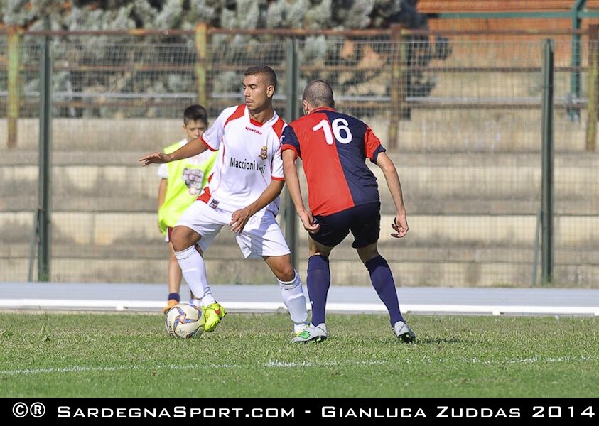 Cardia, ex Cagliari, gioca nel Selargius (foto: Gianluca Zuddas - sardegnasport.com)