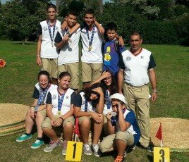 Gli atleti sardi al primo Trofeo CONI disputatosi a Caserta 