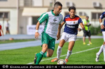 Marco Moro, attaccante dell'Arzachena (foto: SardegnaSport)