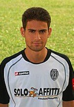 Francesco Virdis ai tempi della militanza a Cesena. In squadra con lui anche gli ex Cagliari Andrea Lazzari e Rocco Sabato