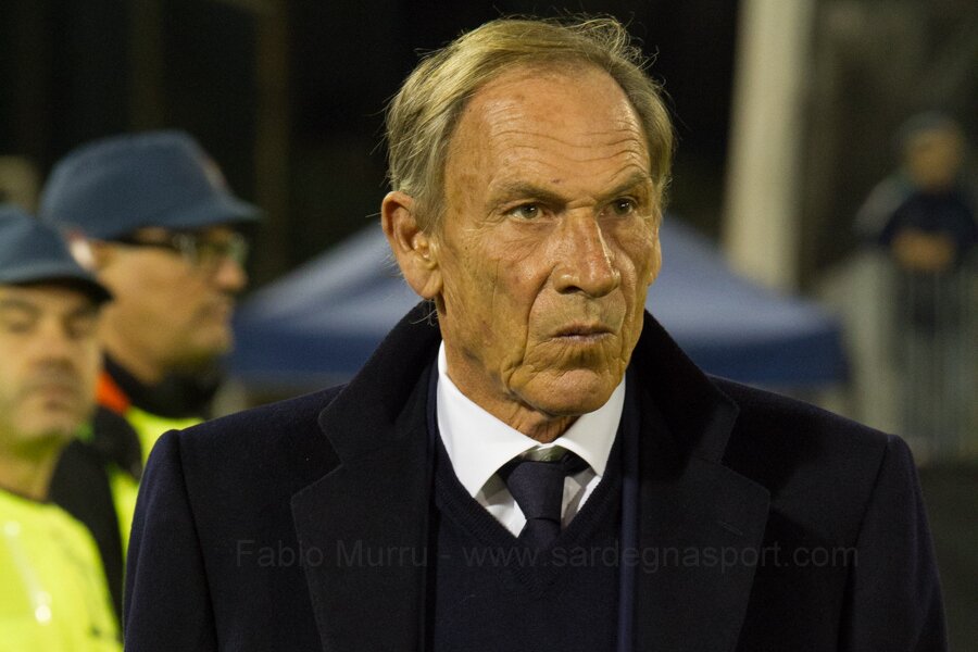 Zdenek Zeman, nato a Praga, allena il Cagliari dal 2014