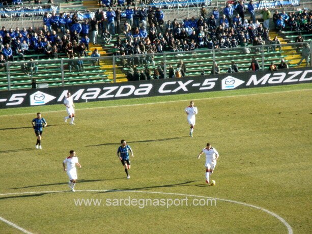 Atalanta e Cagliari in campo all'"Atleti Azzurri d'Italia" di Bergamo