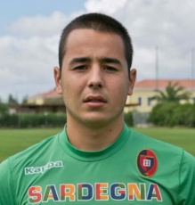 Massimo Fadda, portiere della Viterbese, scuola Cagliari