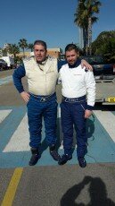 Francesco Marrone e Francesco Fresu, insieme al Rally di Cagliari