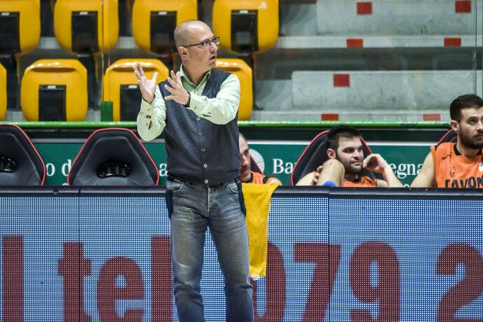 Coach Pietro Carlini (foto Antonello Franzil - Basket Sant'Orsola)