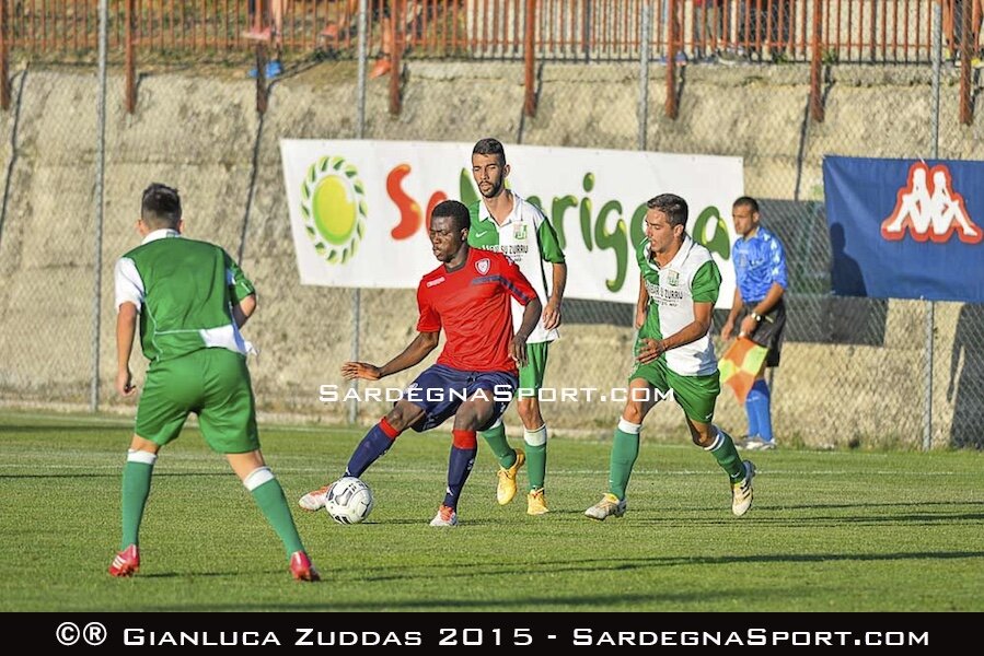 Godfred Donsah in amichevole ad Aritzo (foto: Gianluca Zuddas - www.gianlucazuddas.com)