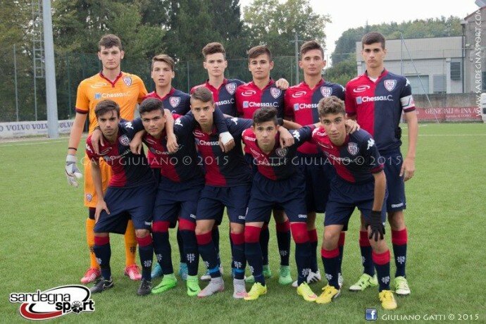 La formazione del Cagliari Under 17.