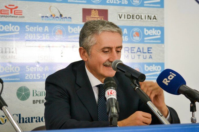 Marco Calvani, tecnico della Dinamo Sassari