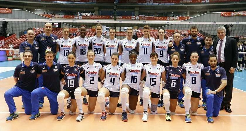 Il gruppo dell'Italia di pallavolo (Foto: FIPAV)